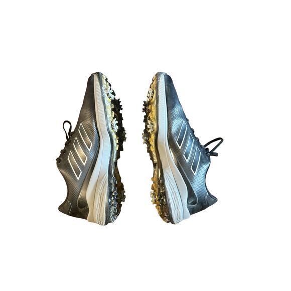 Men 10W Adidas ZG23 Lightstrike Pro Black Lace-Up Golf Shoes Sneakers Waterproof